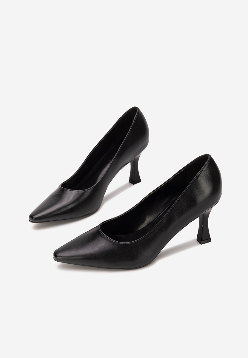 Hayley v2 fekete tűsarkú cipő 