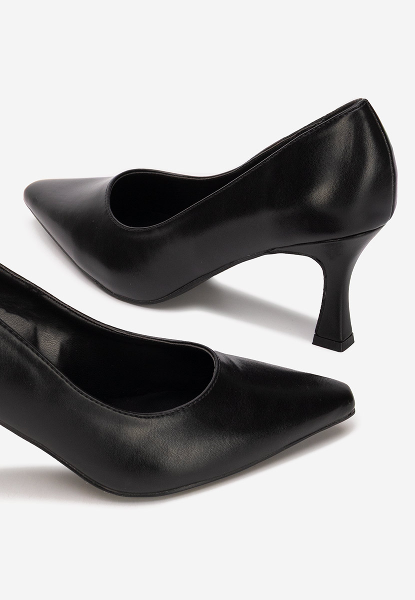 Hayley v2 fekete tűsarkú cipő 