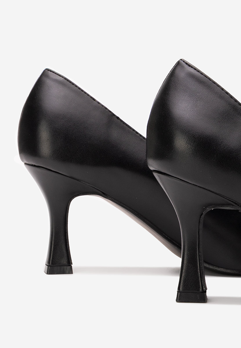 Hayley v2 fekete tűsarkú cipő 