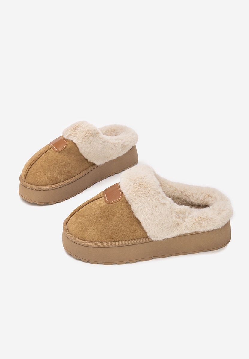 Flufina khaki női papucs