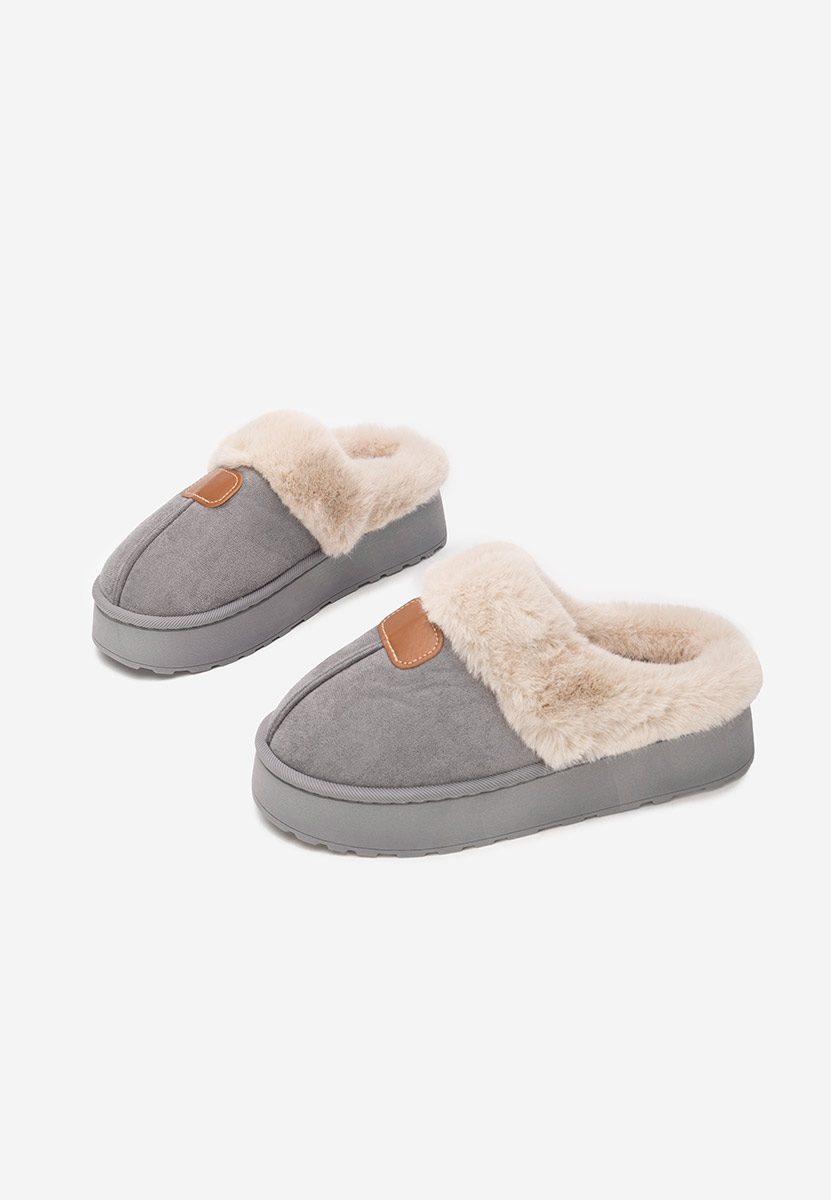 Flufina szürke női papucs