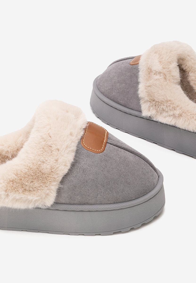 Flufina szürke női papucs