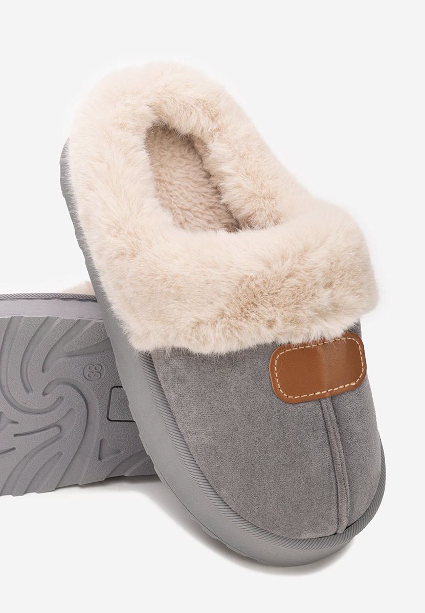 Flufina szürke női papucs