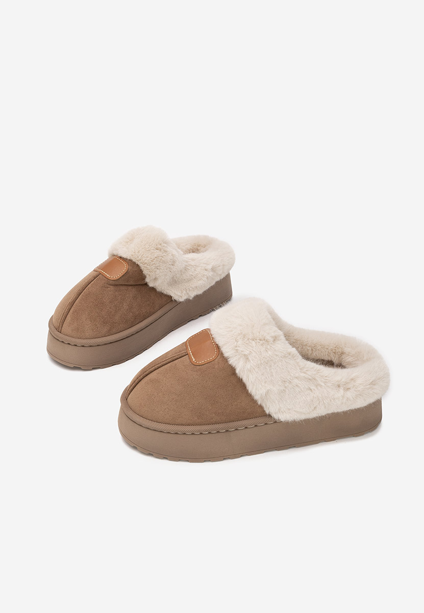 Flufina barna női papucs