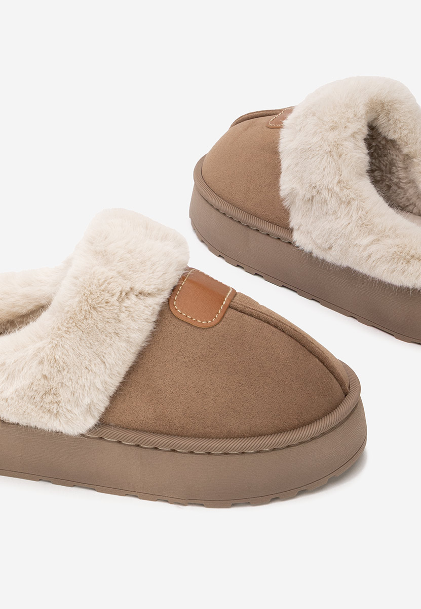 Flufina barna női papucs