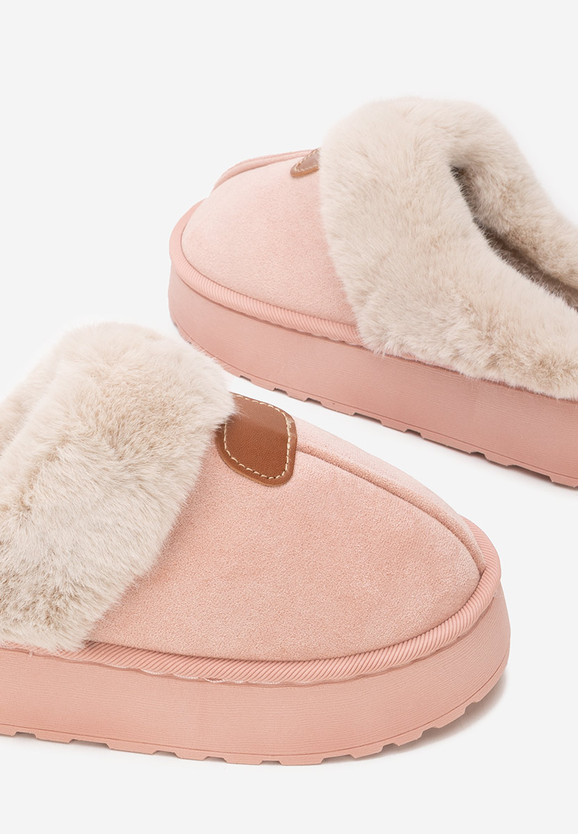 Flufina rózsaszín női papucs