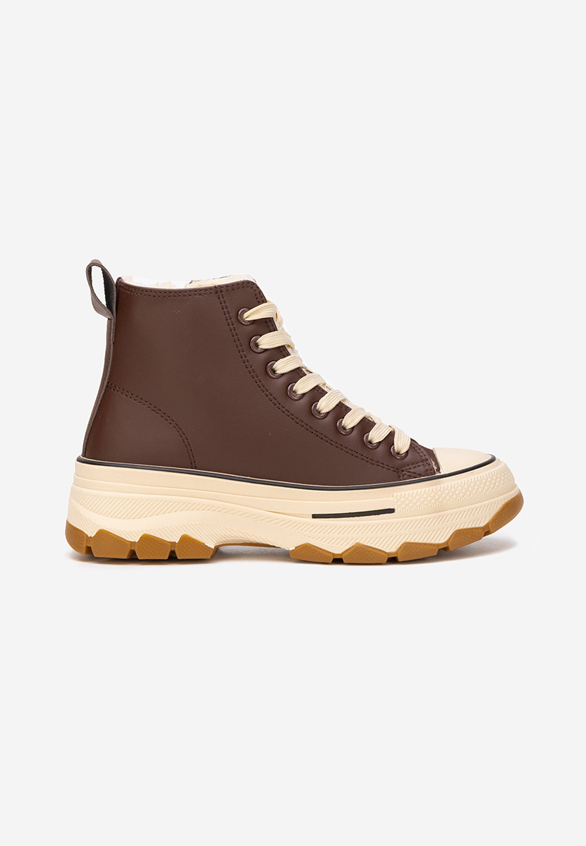 Raviana v7 barna magasszárú teniszcipő