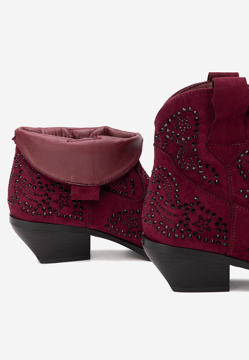 Ninna borvörös cowboy csizma Ninna borvörös cowboy csizma