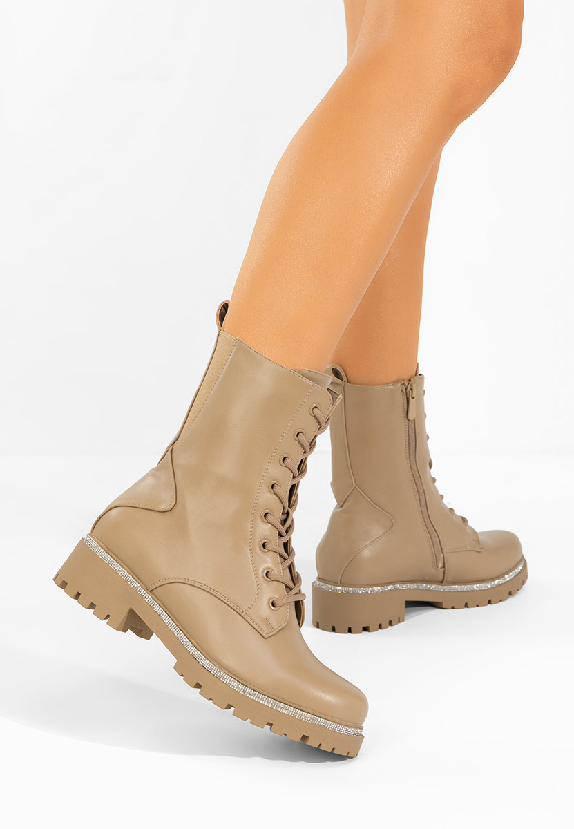 Savencia khaki női bakancs