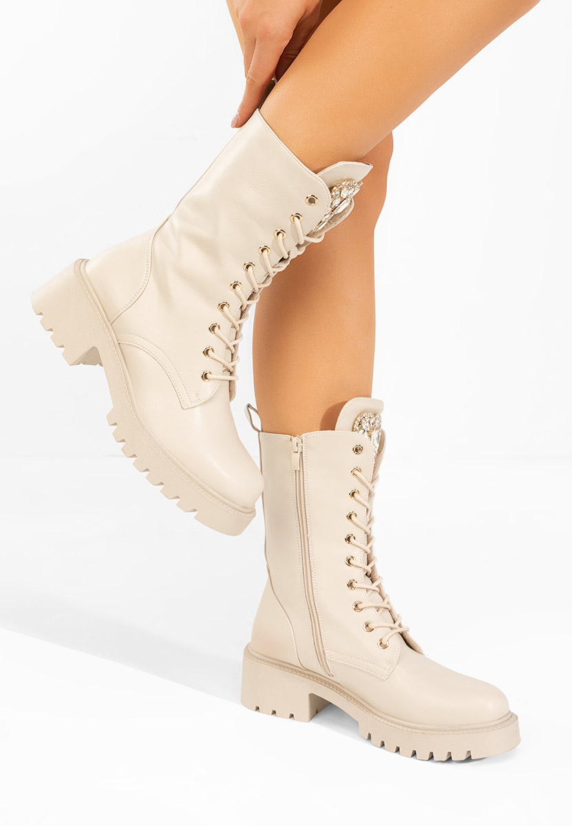 Noblesa v2 bézs női bakancs