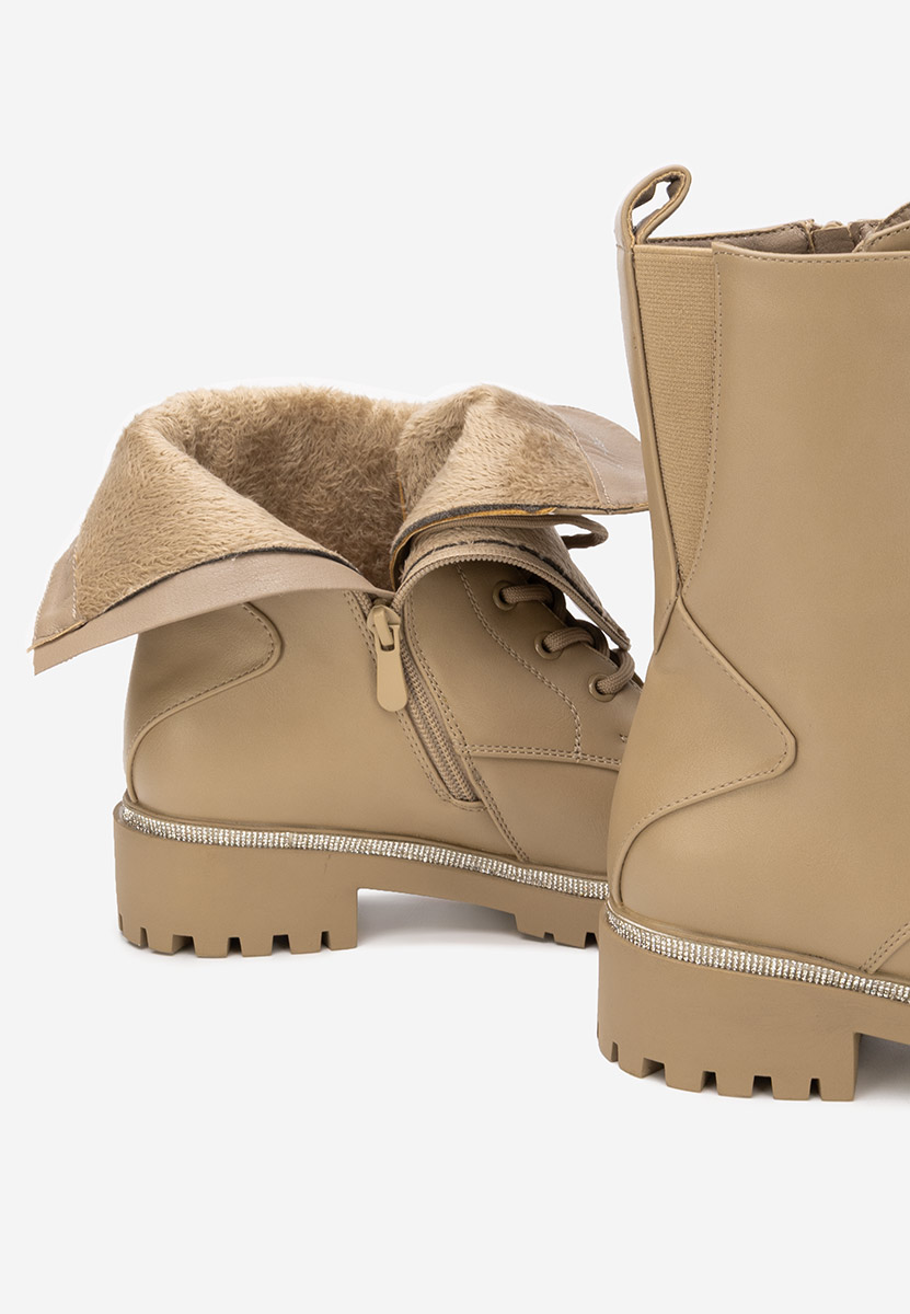 Savencia khaki női bakancs