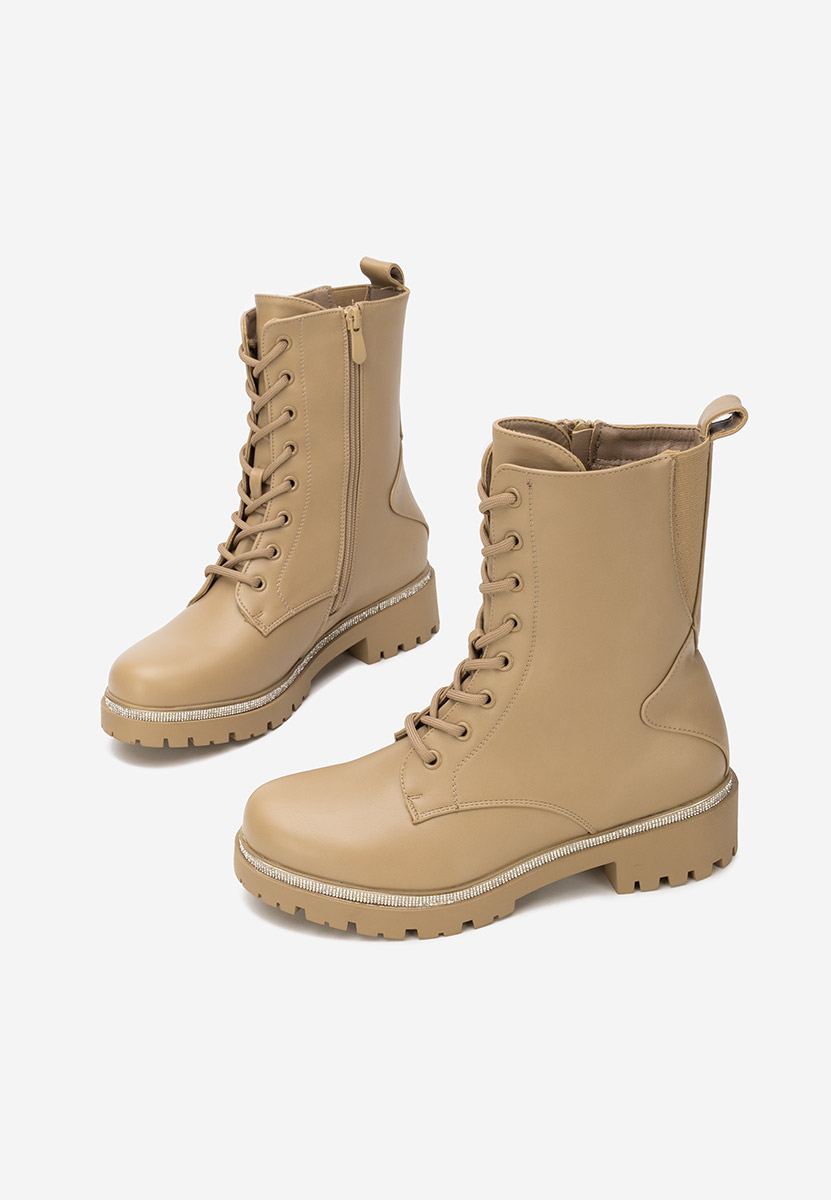 Savencia khaki női bakancs