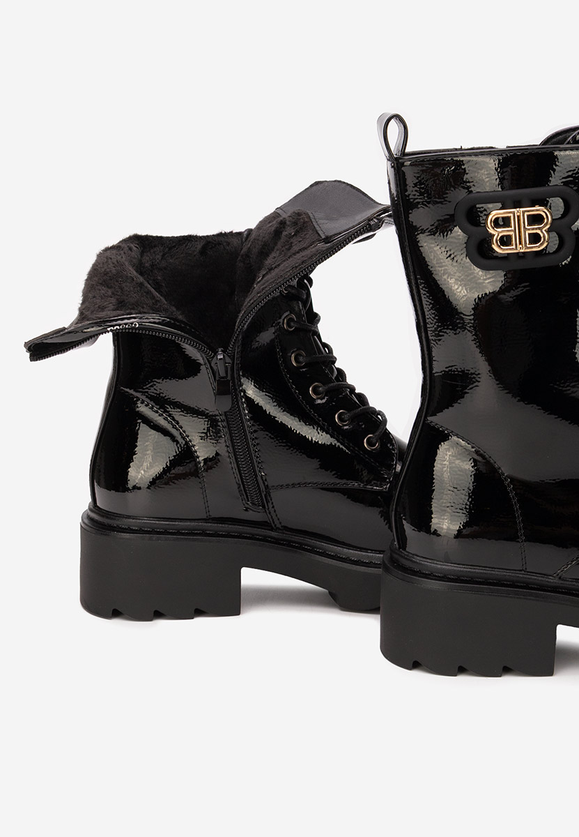 Bettina fekete női bakancs