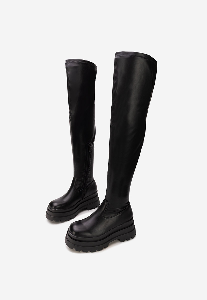 Melyna v2 fekete combcsizma