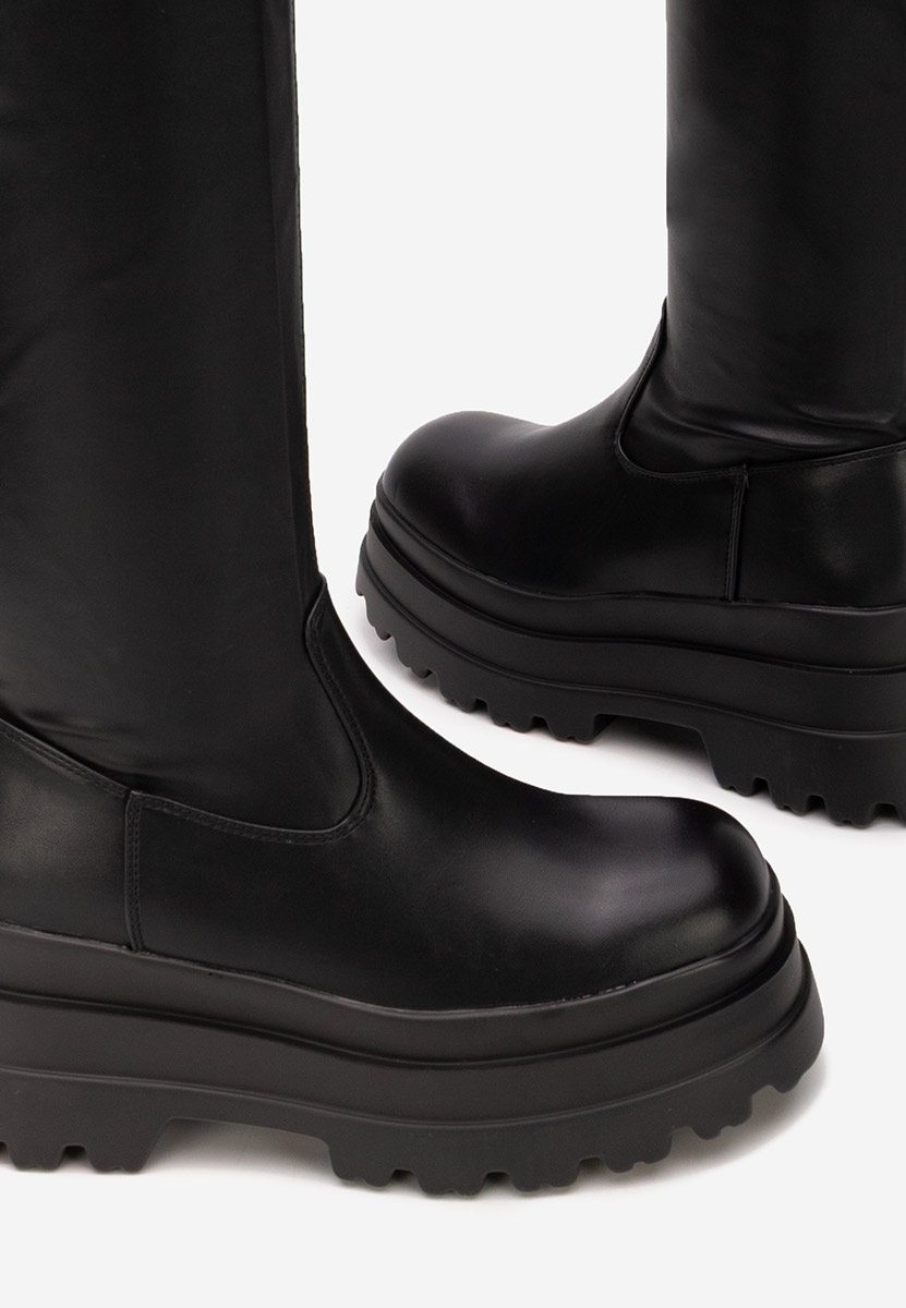 Melyna v2 fekete combcsizma