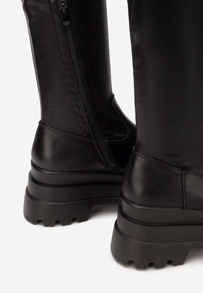 Melyna v2 fekete combcsizma