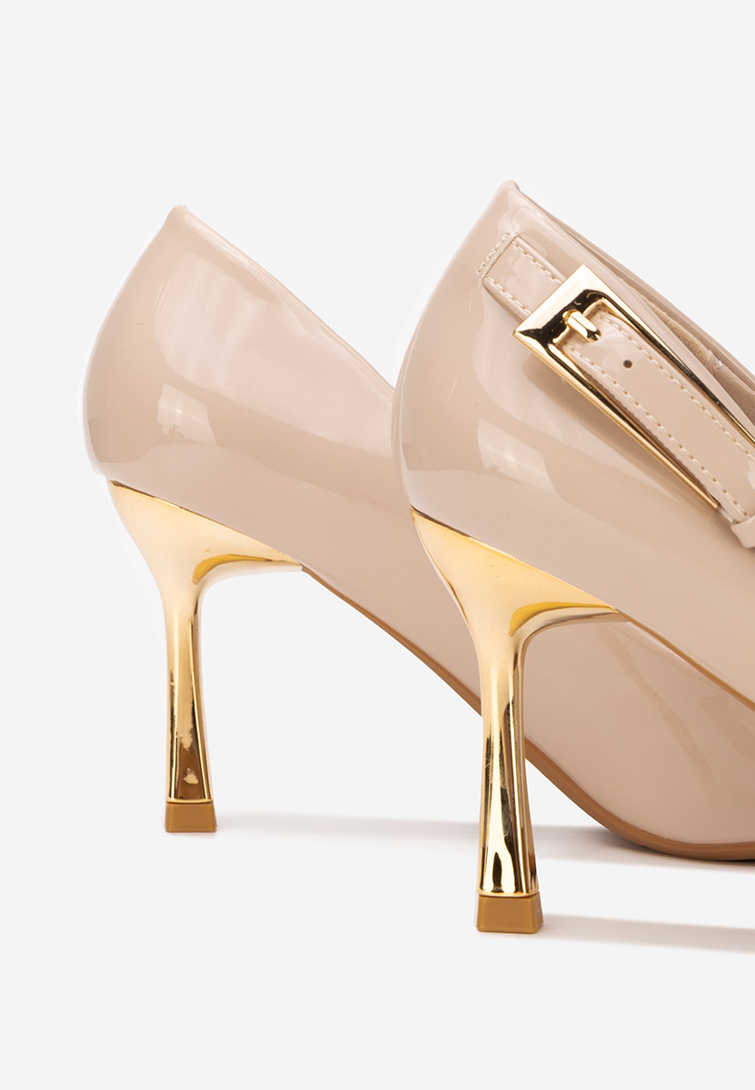 Rosalee v3 bézs tűsarkú cipő 