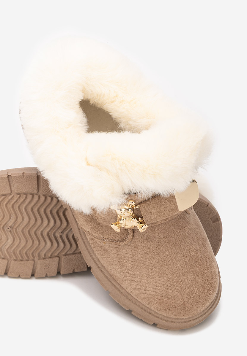 Amilce khaki női papucs