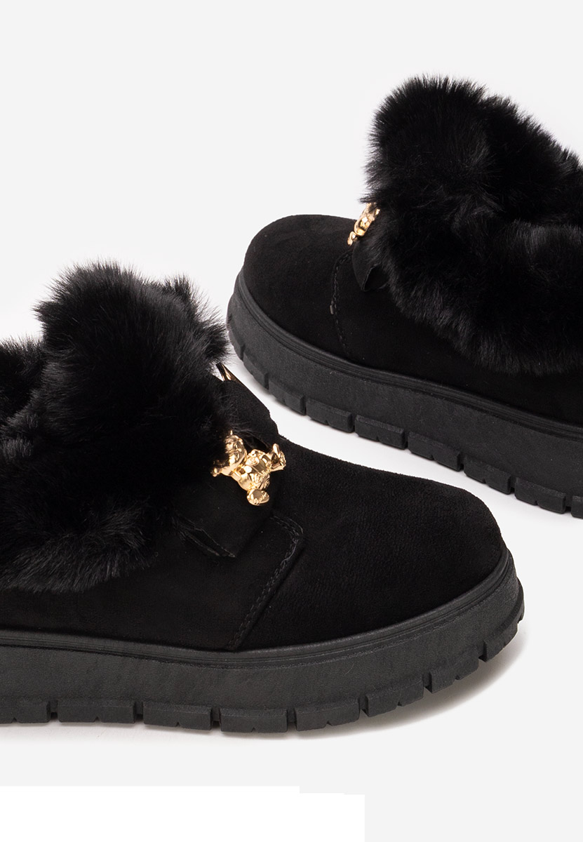 Amilce fekete női papucs