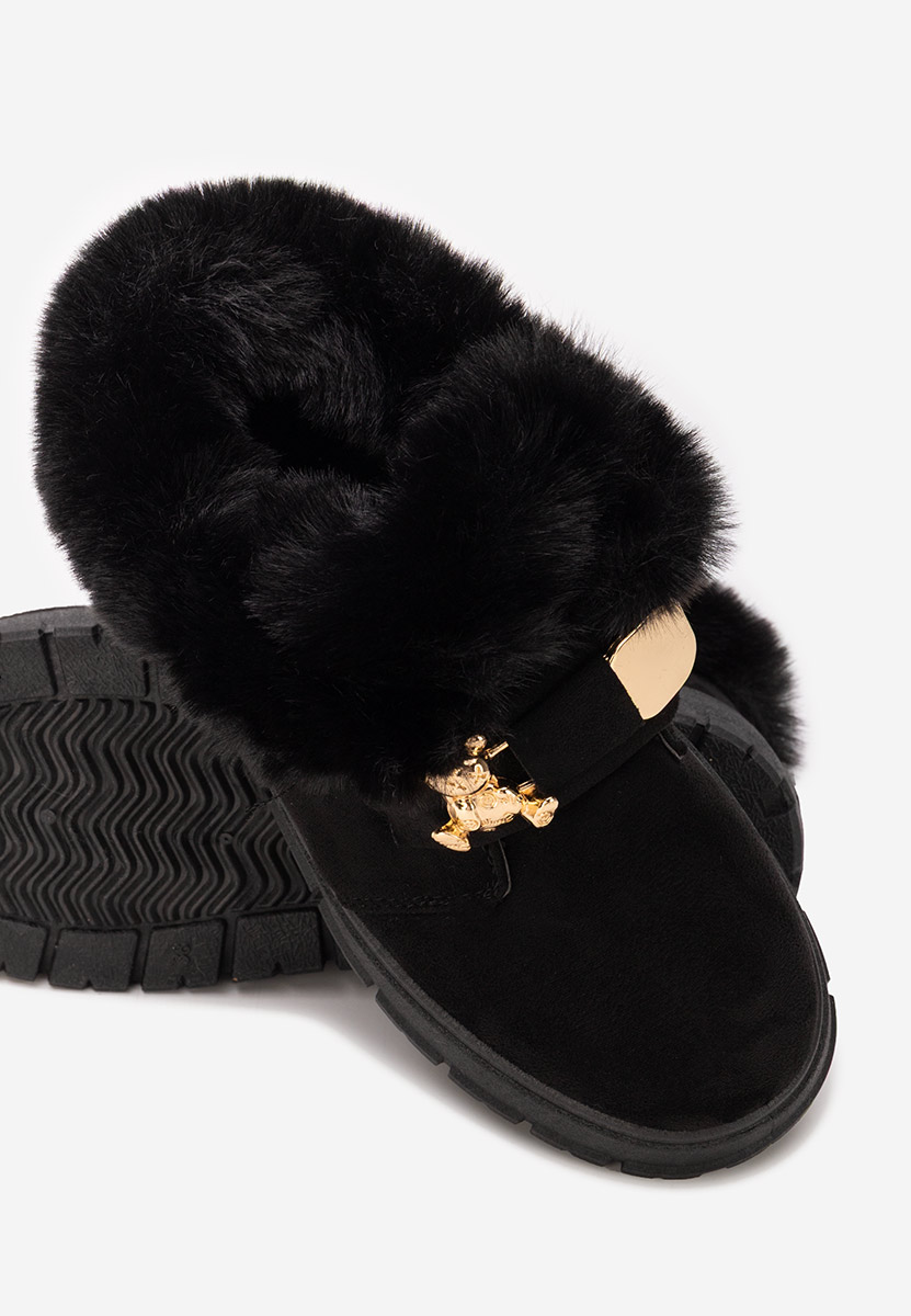 Amilce fekete női papucs