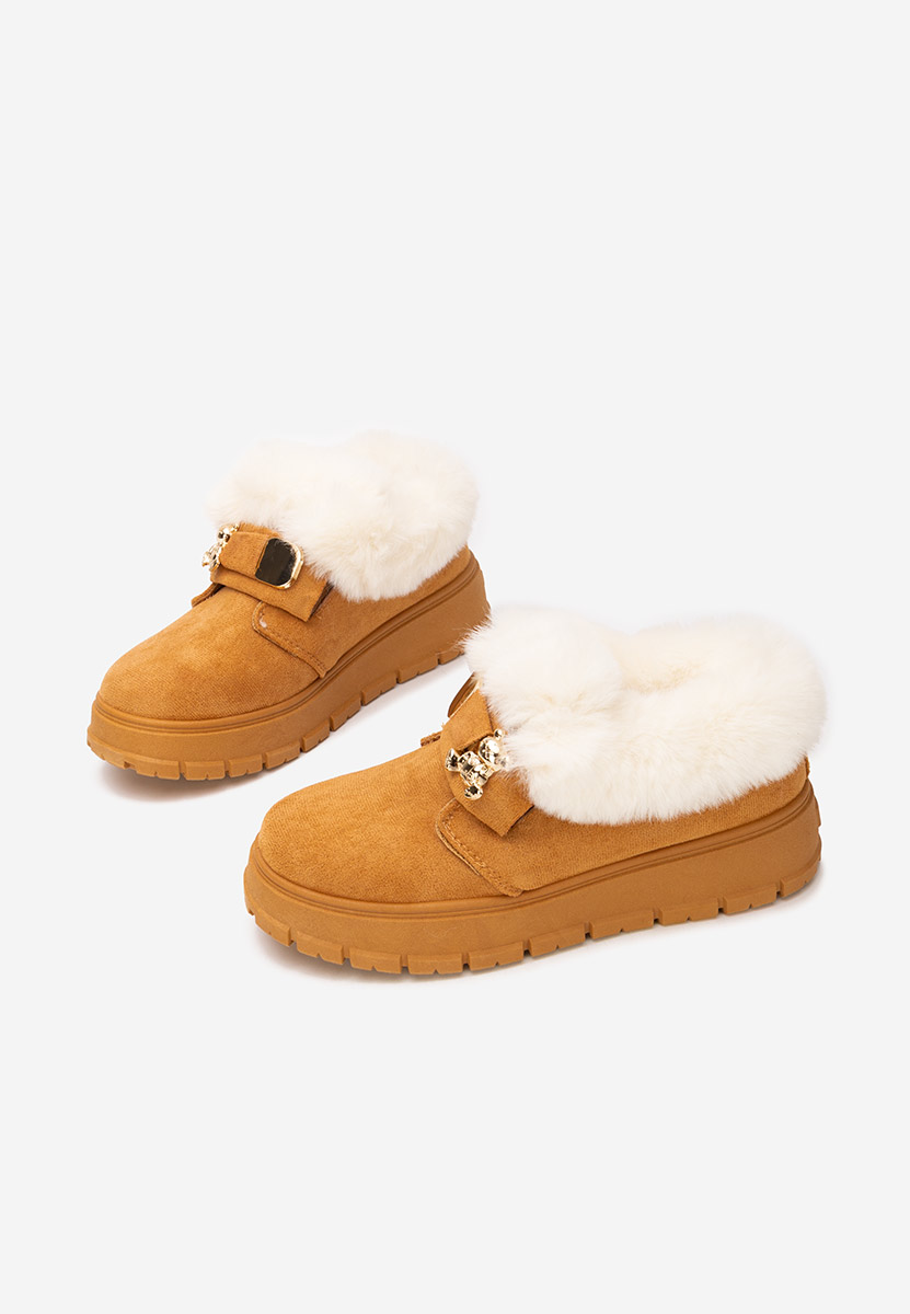 Amilce camel női papucs