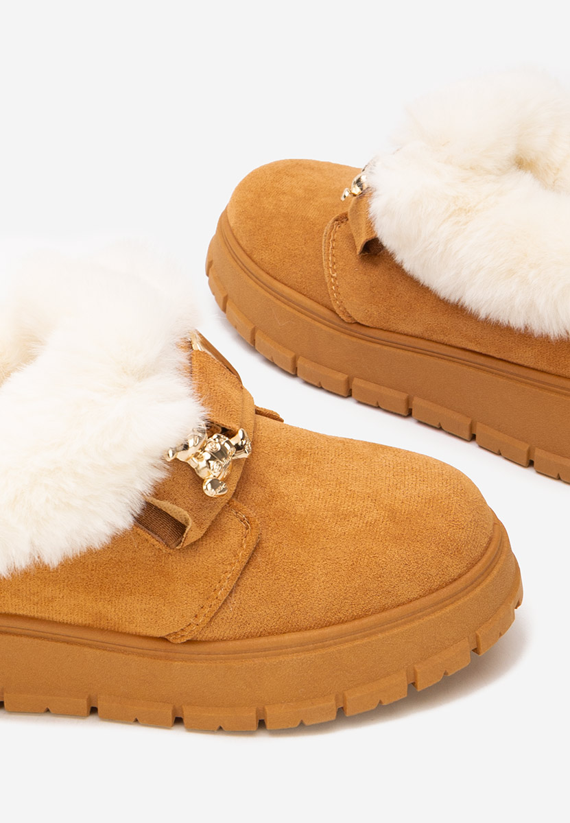 Amilce camel női papucs