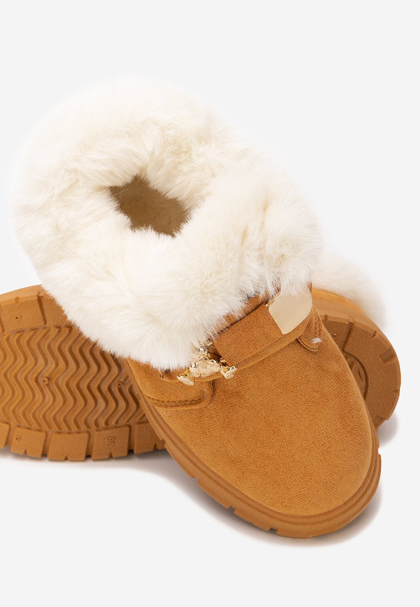 Amilce camel női papucs