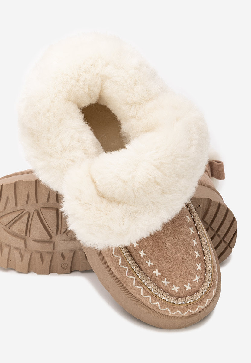 Tavoria khaki női téli bokacsizma