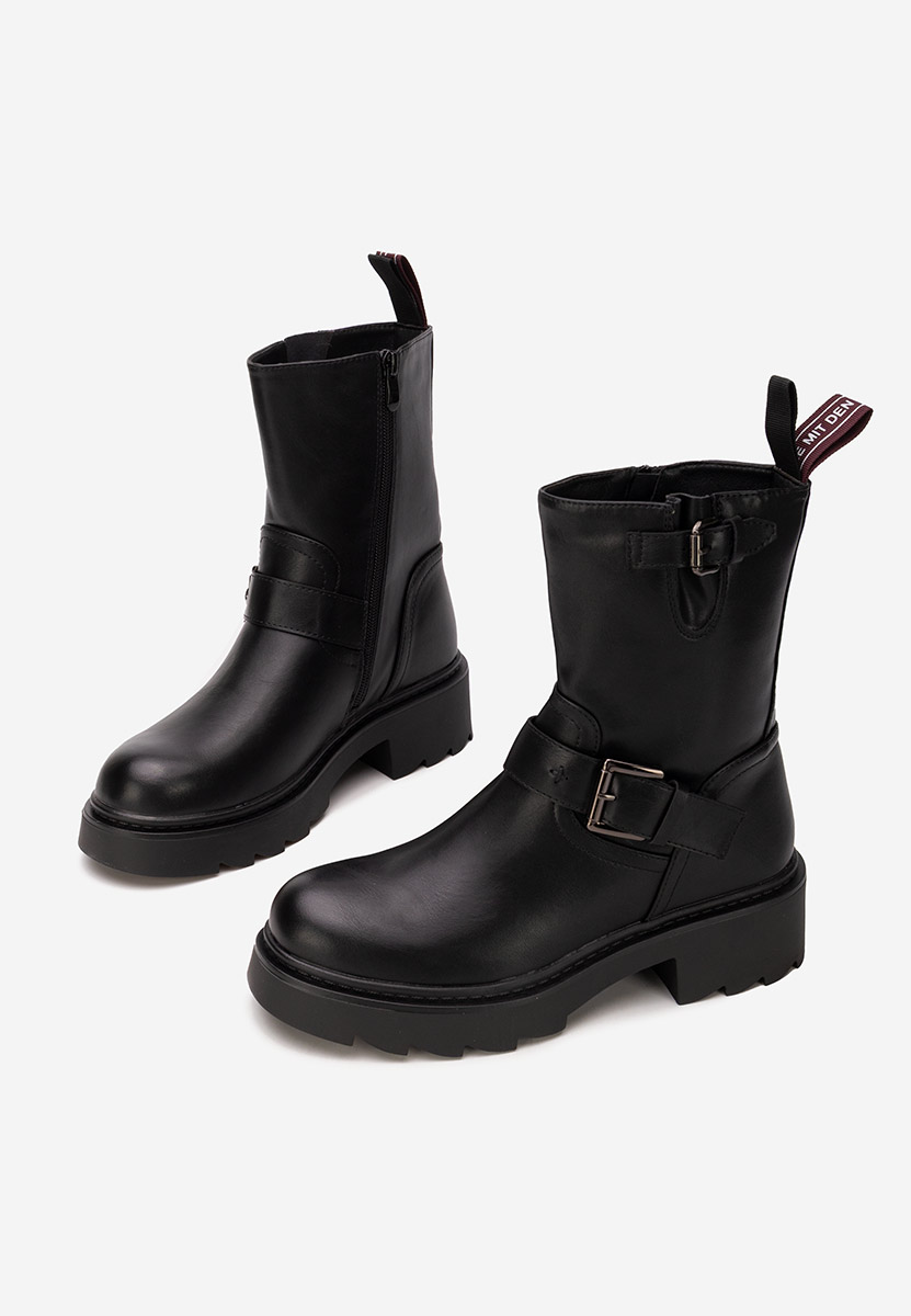 Diany fekete női bokacsizma Diany fekete női bokacsizma