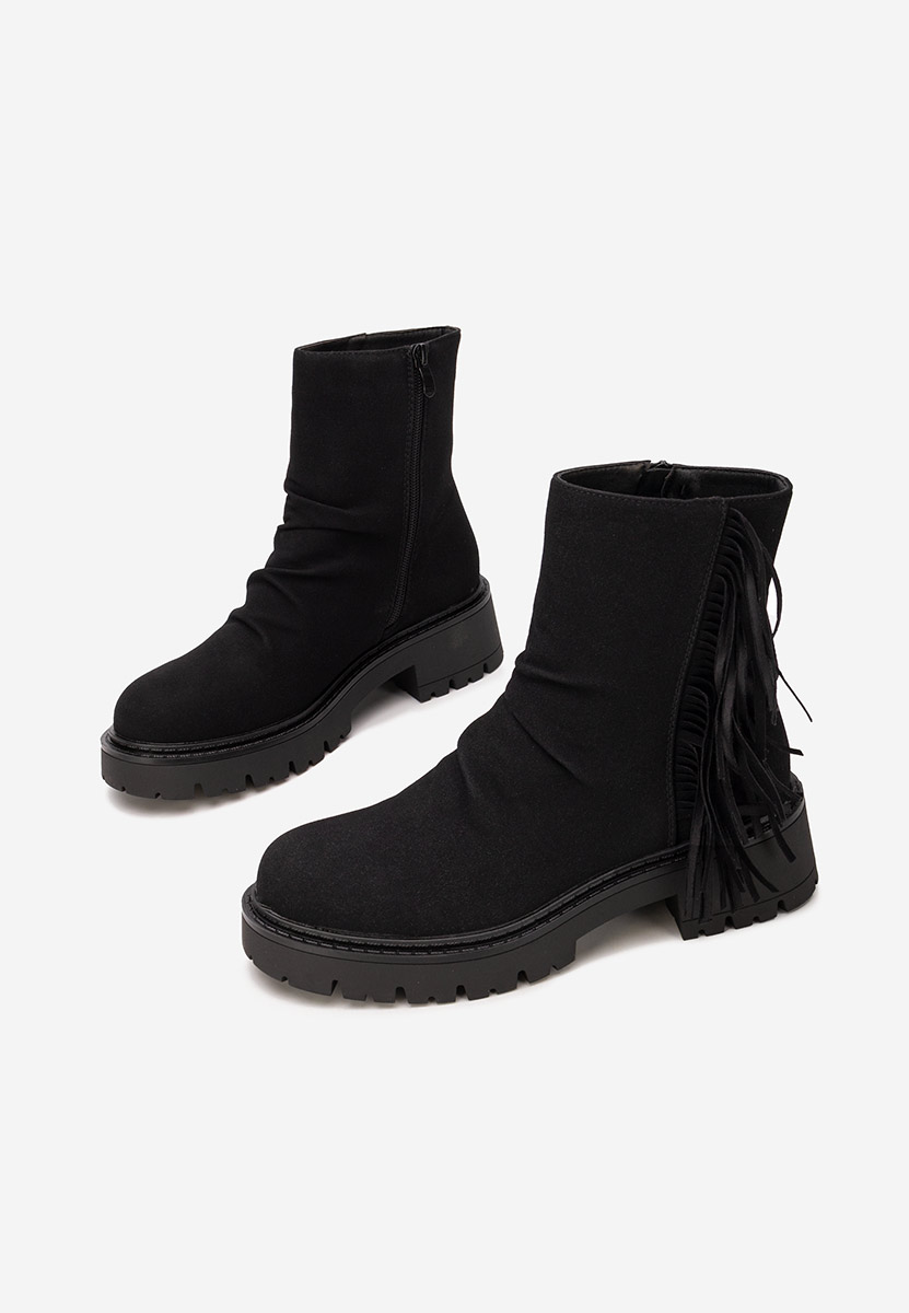 Sameria fekete női bokacsizma Sameria fekete női bokacsizma