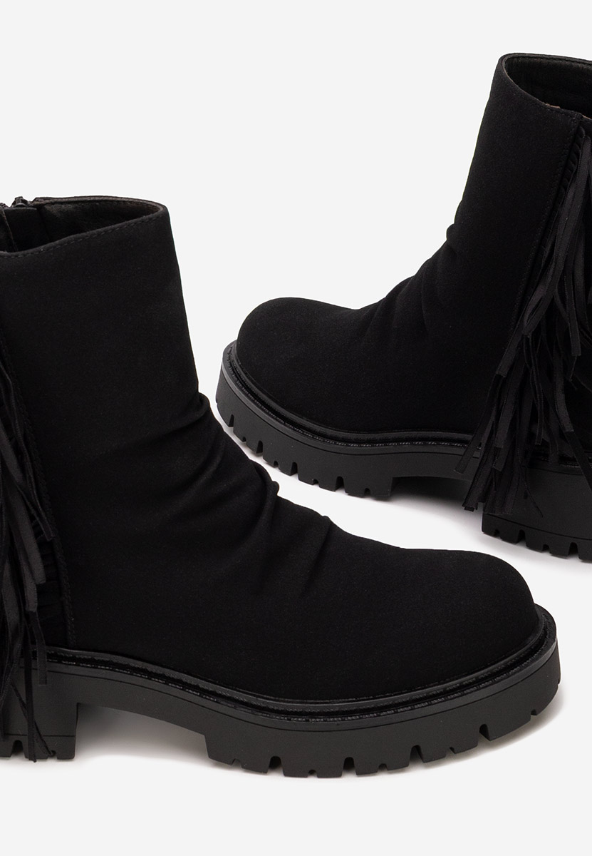 Sameria fekete női bokacsizma Sameria fekete női bokacsizma