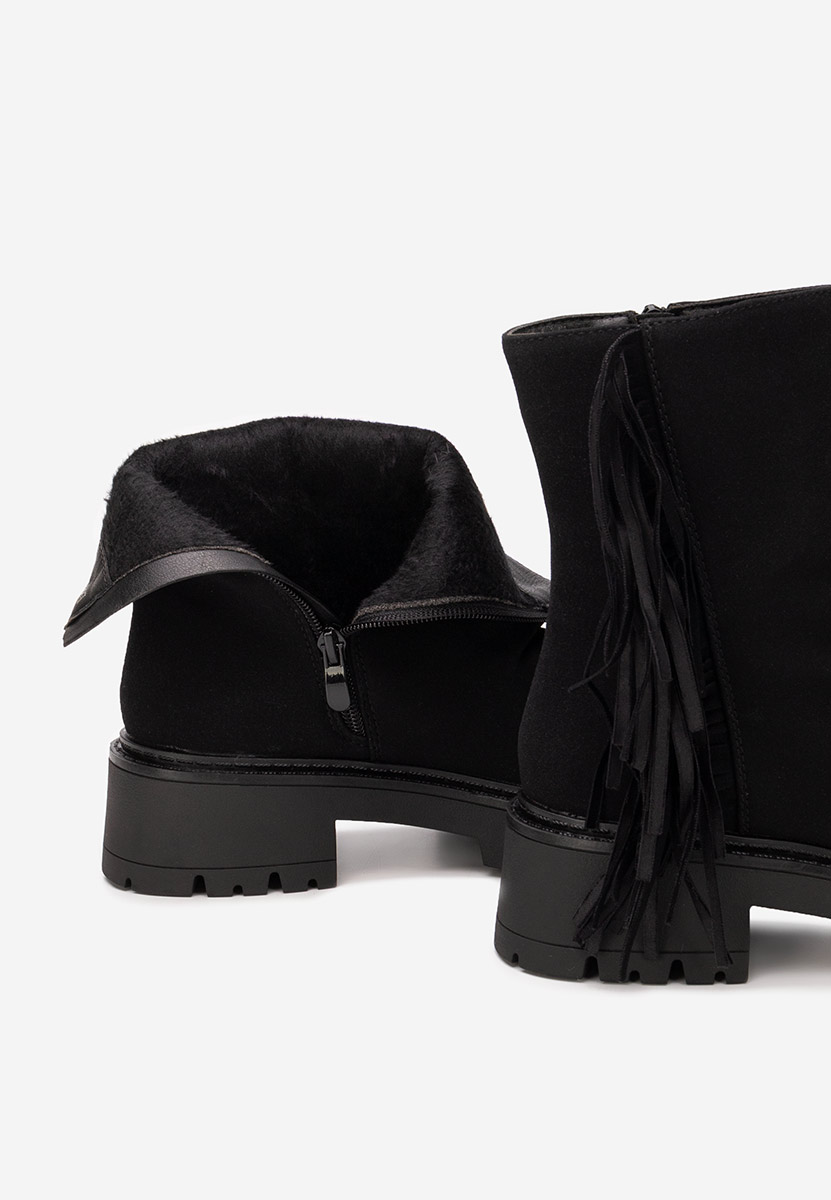 Sameria fekete női bokacsizma Sameria fekete női bokacsizma