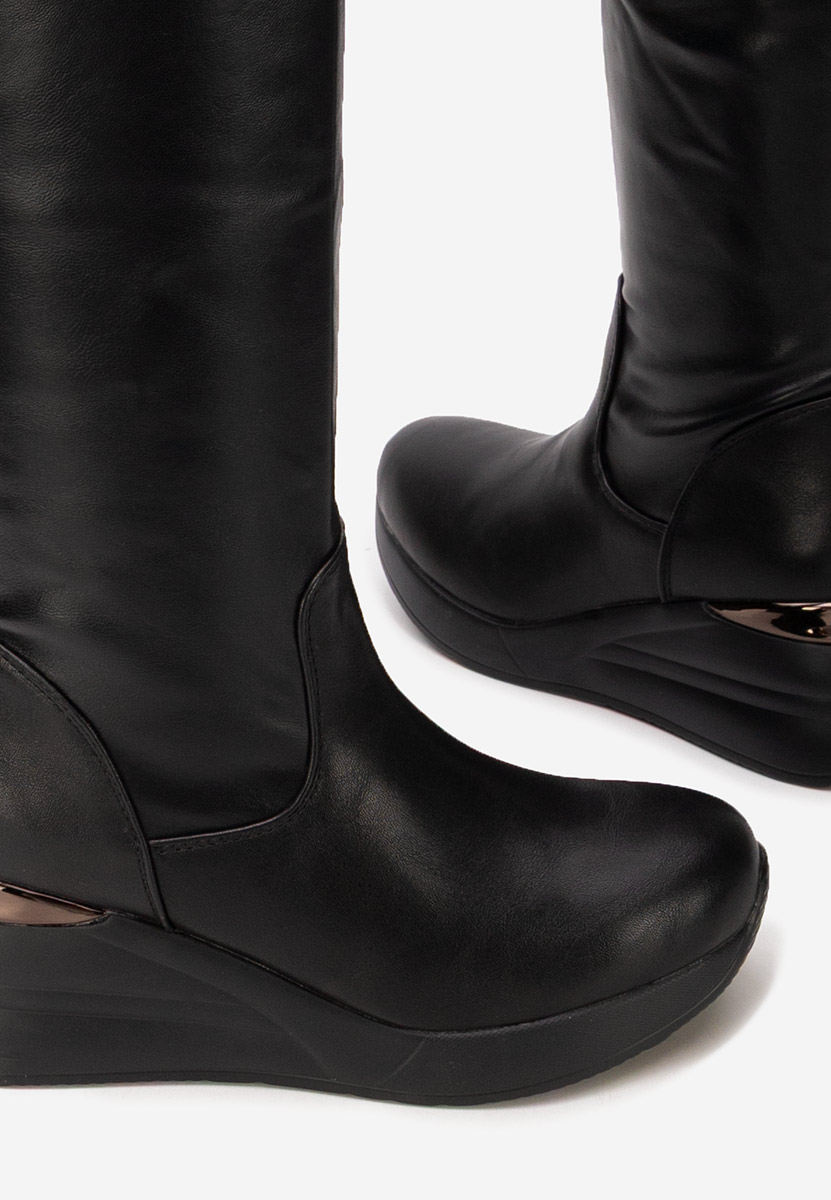 Janisia fekete combcsizma