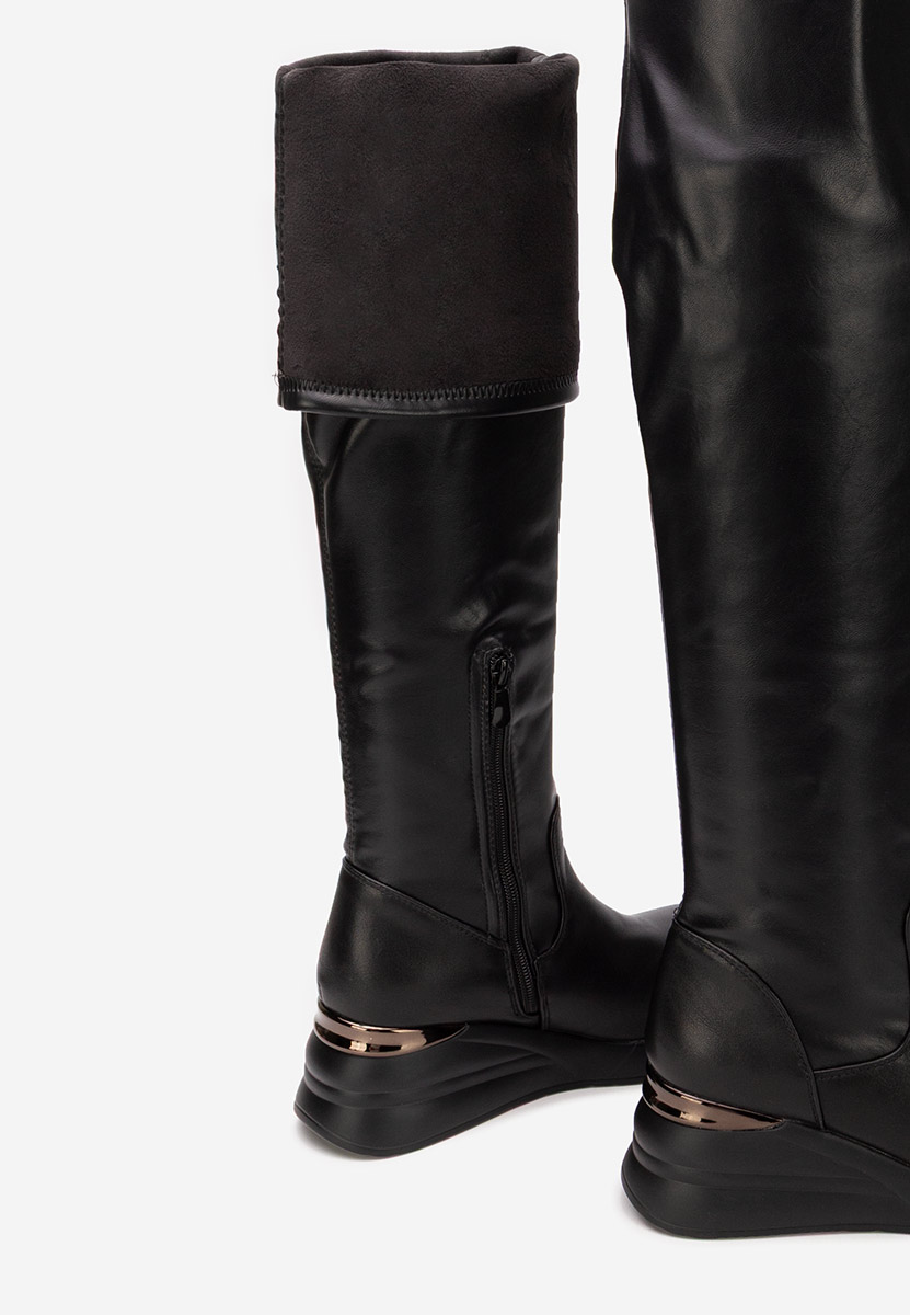 Janisia fekete combcsizma