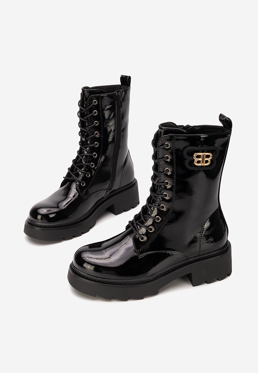 Bettina fekete női bakancs