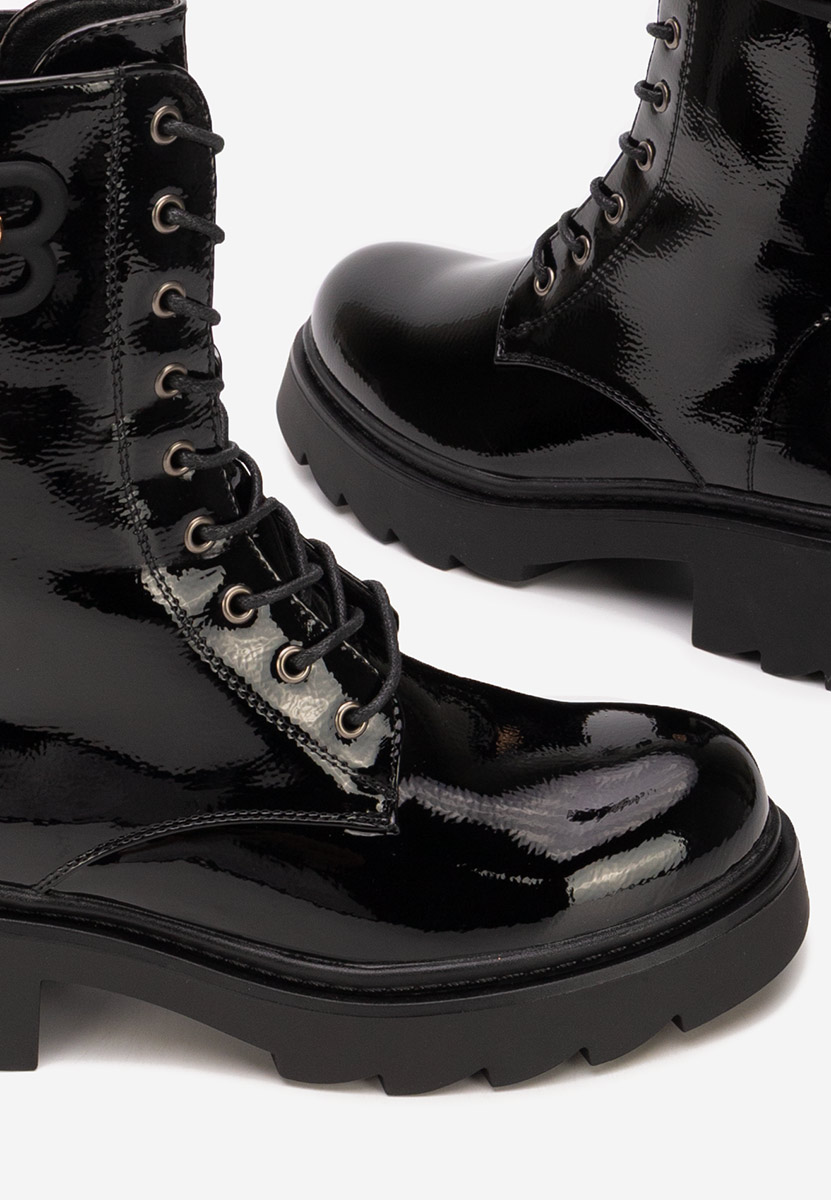 Bettina fekete női bakancs