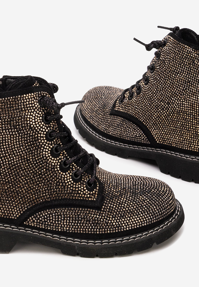 Silina v2 fekete lány bokacsizma