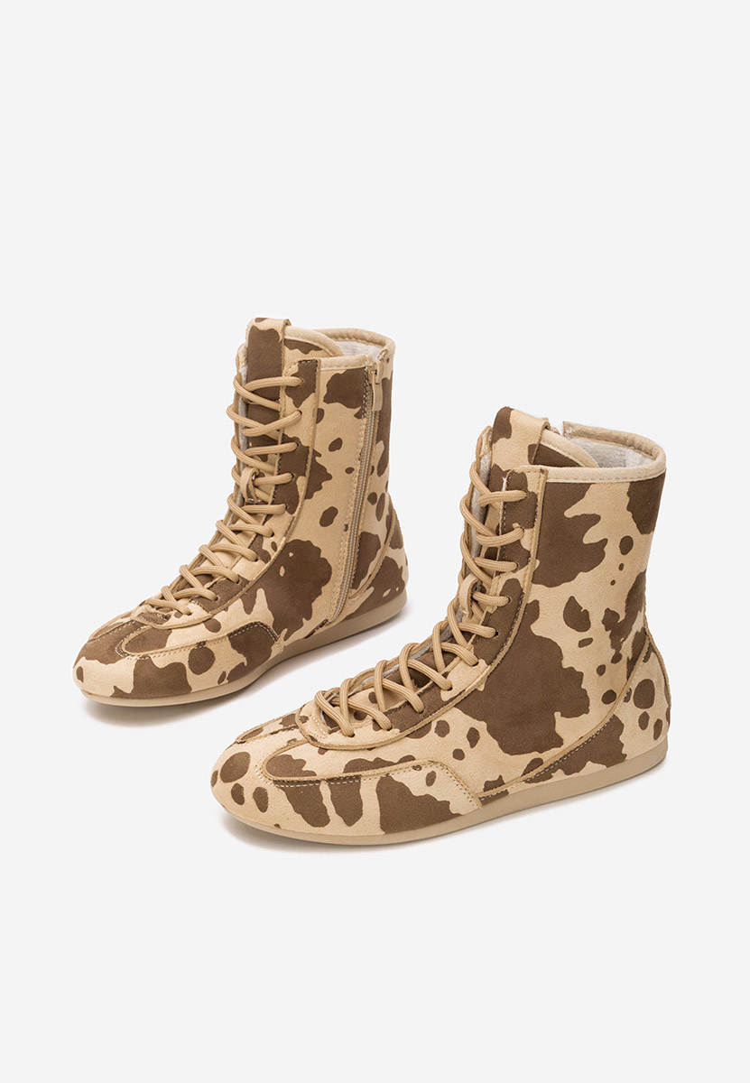 Rodnei állatlenyomat magasszárú teniszcipő