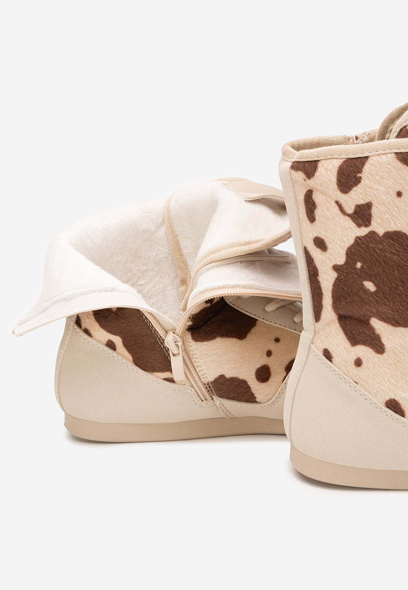 Rosira bézs magasszárú teniszcipő