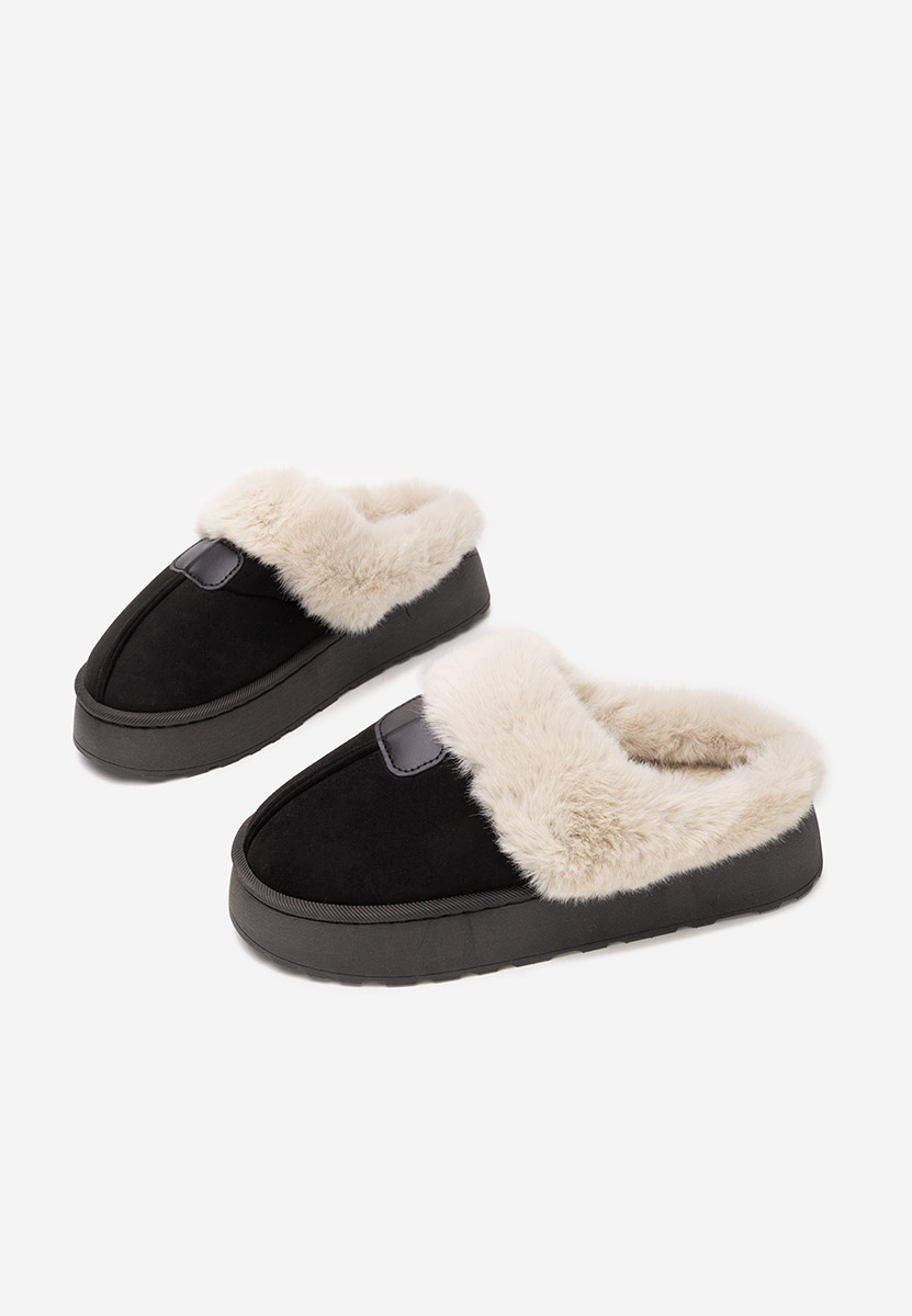 Flufina fekete női papucs