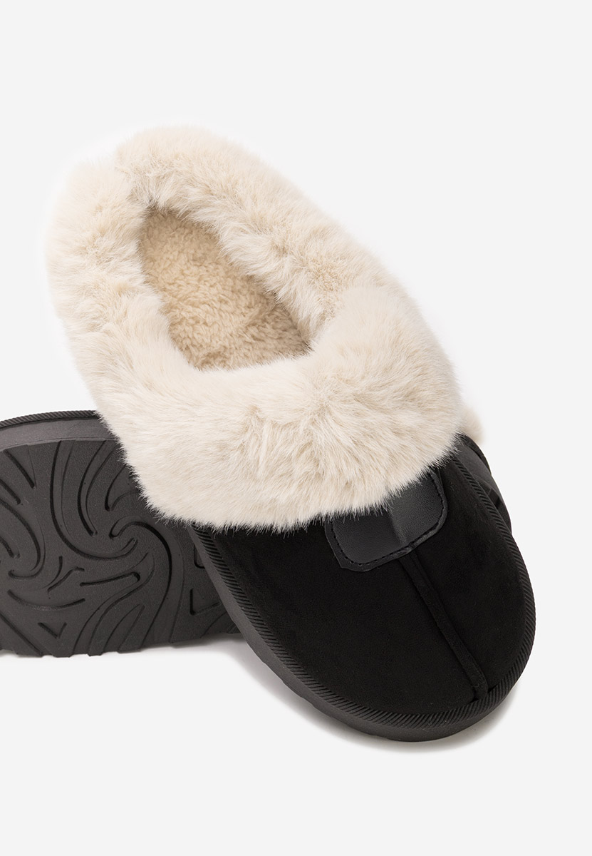 Flufina fekete női papucs