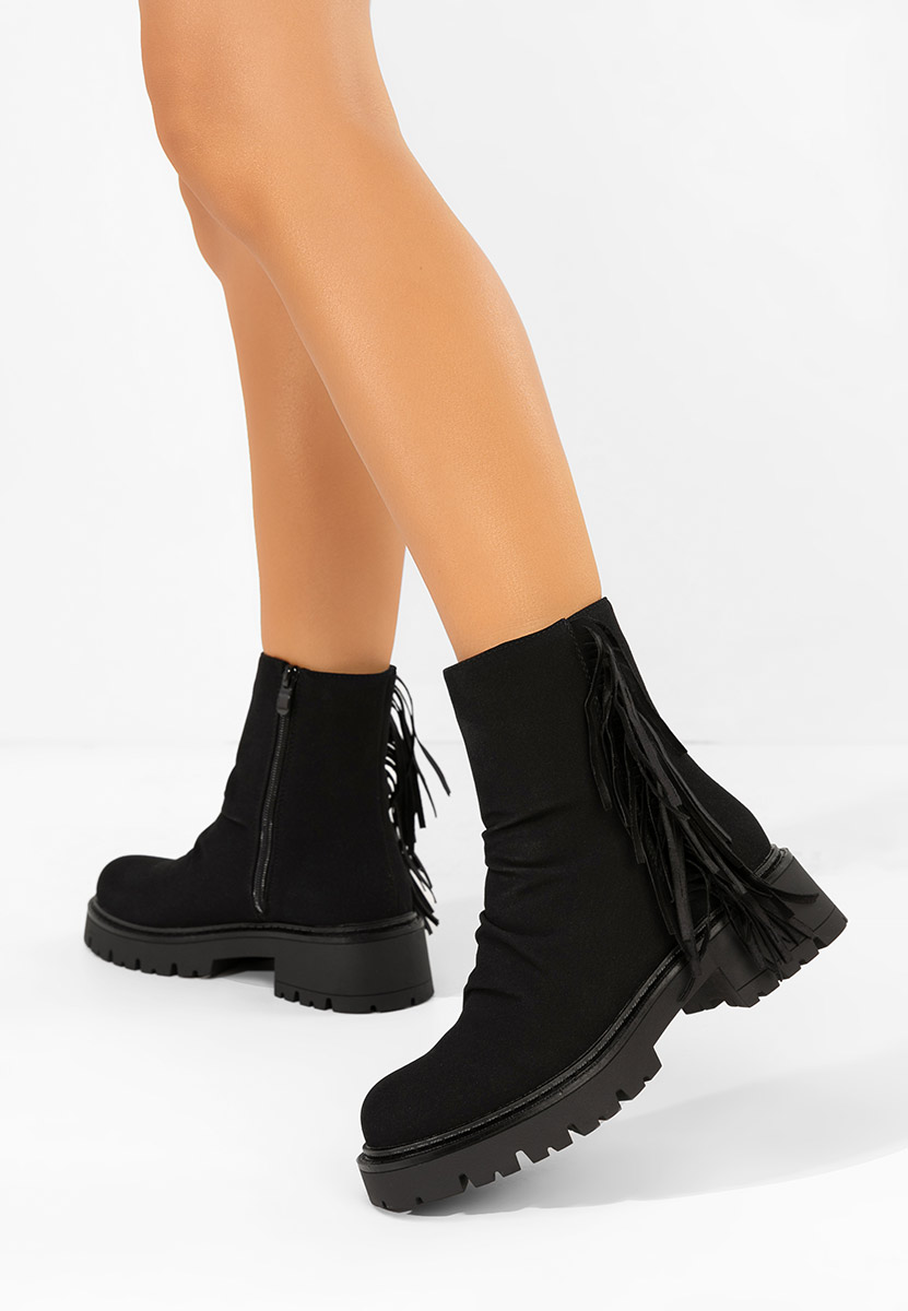 Sameria fekete női bokacsizma Sameria fekete női bokacsizma