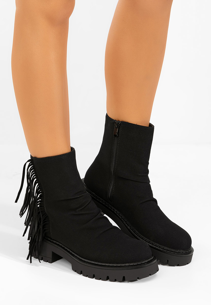 Sameria fekete női bokacsizma Sameria fekete női bokacsizma