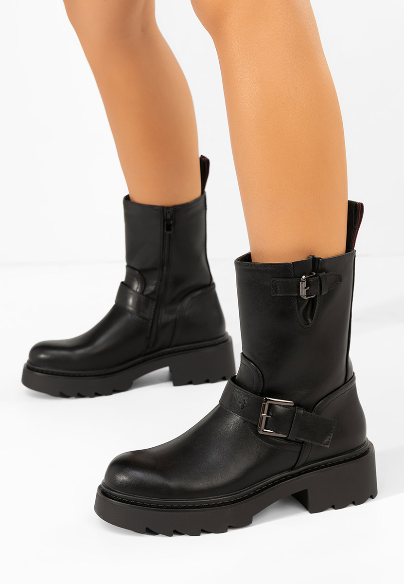 Diany fekete női bokacsizma Diany fekete női bokacsizma