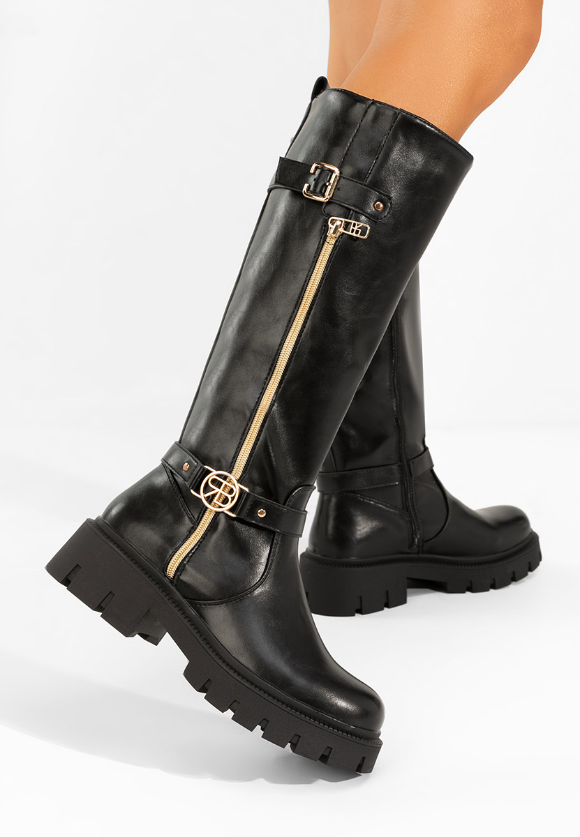 Dovira fekete női csizma