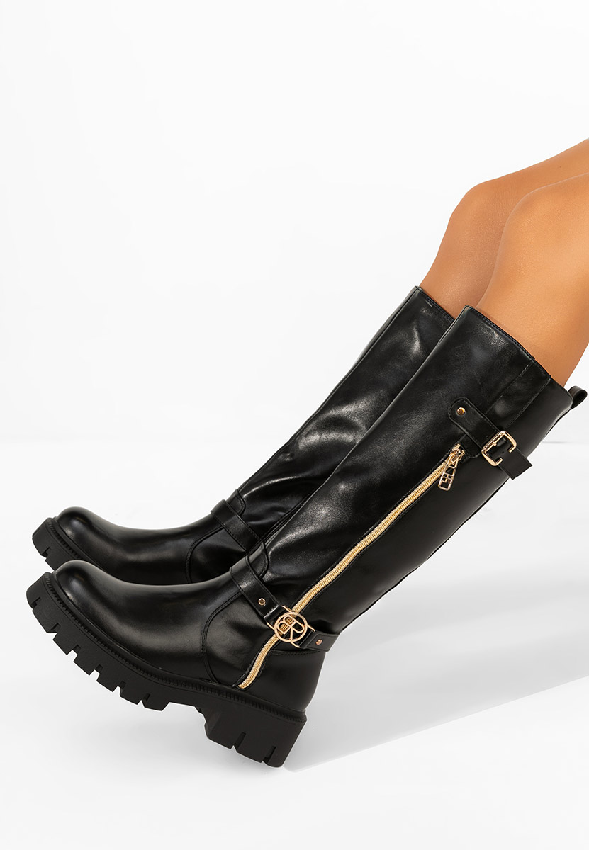 Dovira fekete női csizma