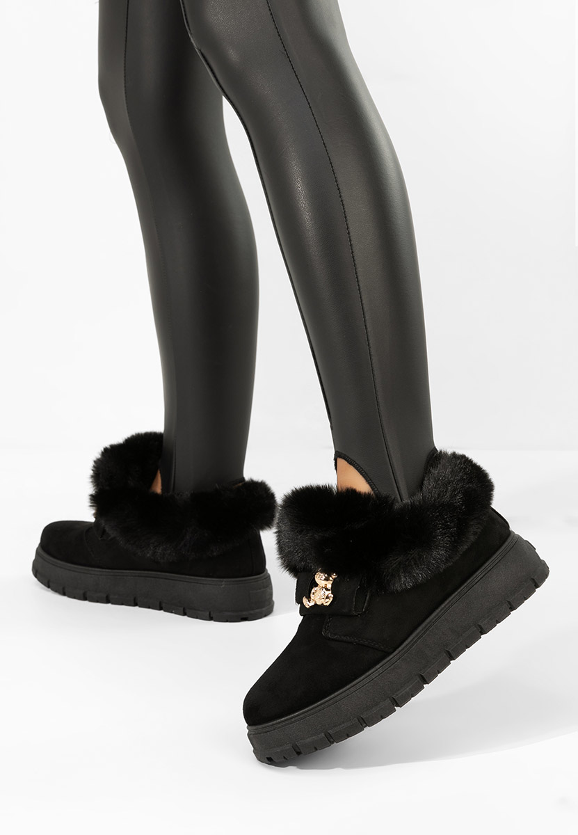 Amilce fekete női papucs