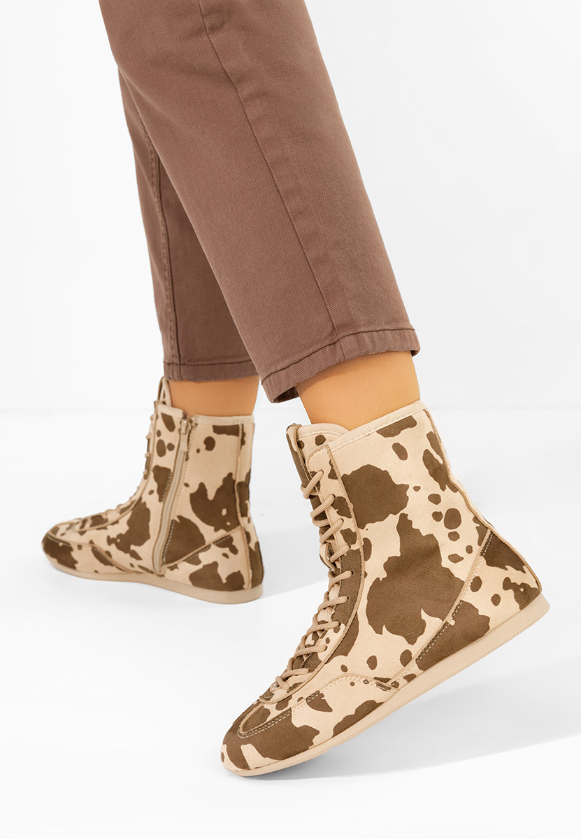 Rodnei állatlenyomat magasszárú teniszcipő