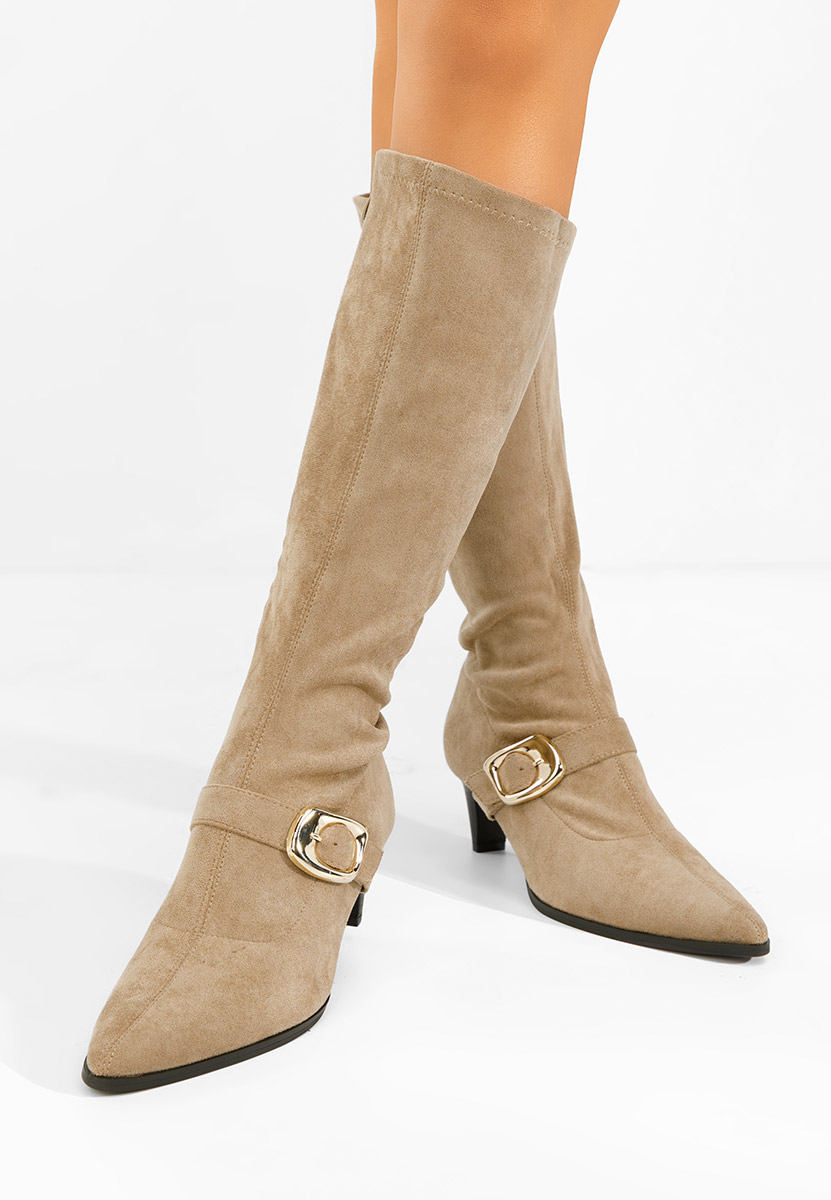 Vernoa khaki lovaglócsizma