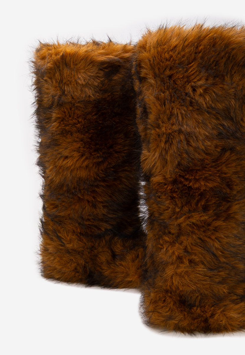 Gelira camel meleg női csizma 